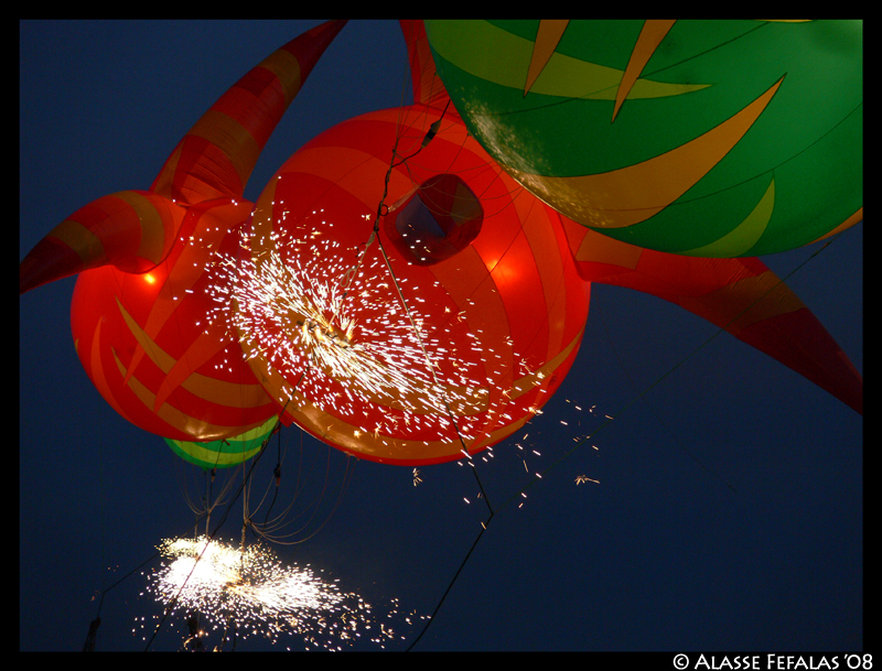 Floating Fireworks