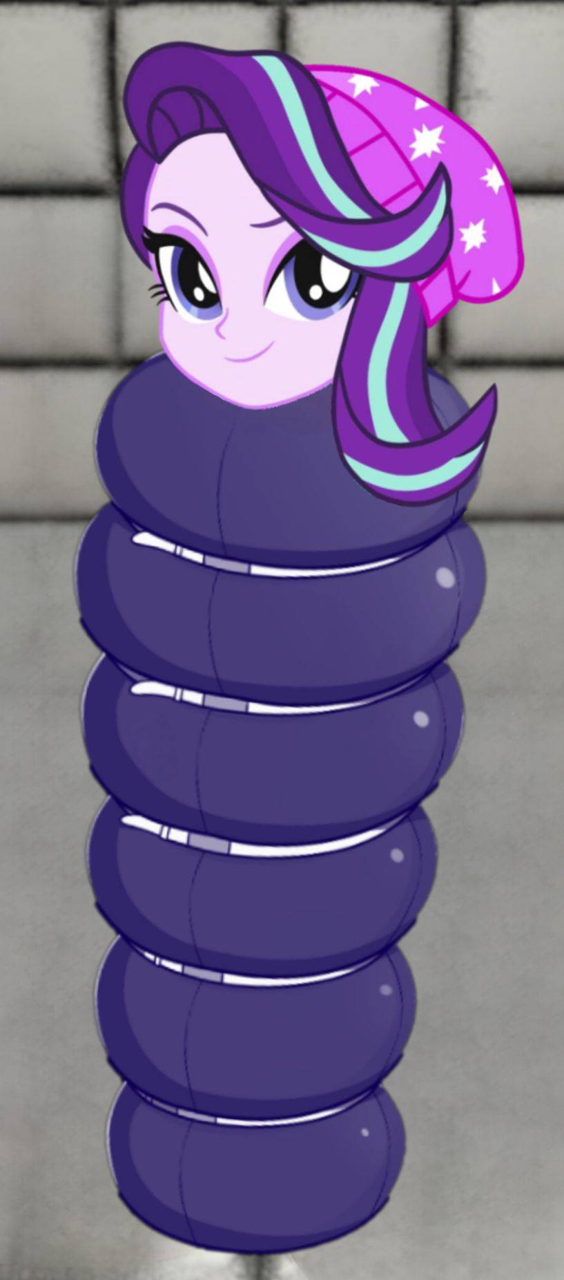 Inflatable Sleepsack Deviantart Starlight Glimmer in Sleepsack on White room by DecluciveWario2942 on ...