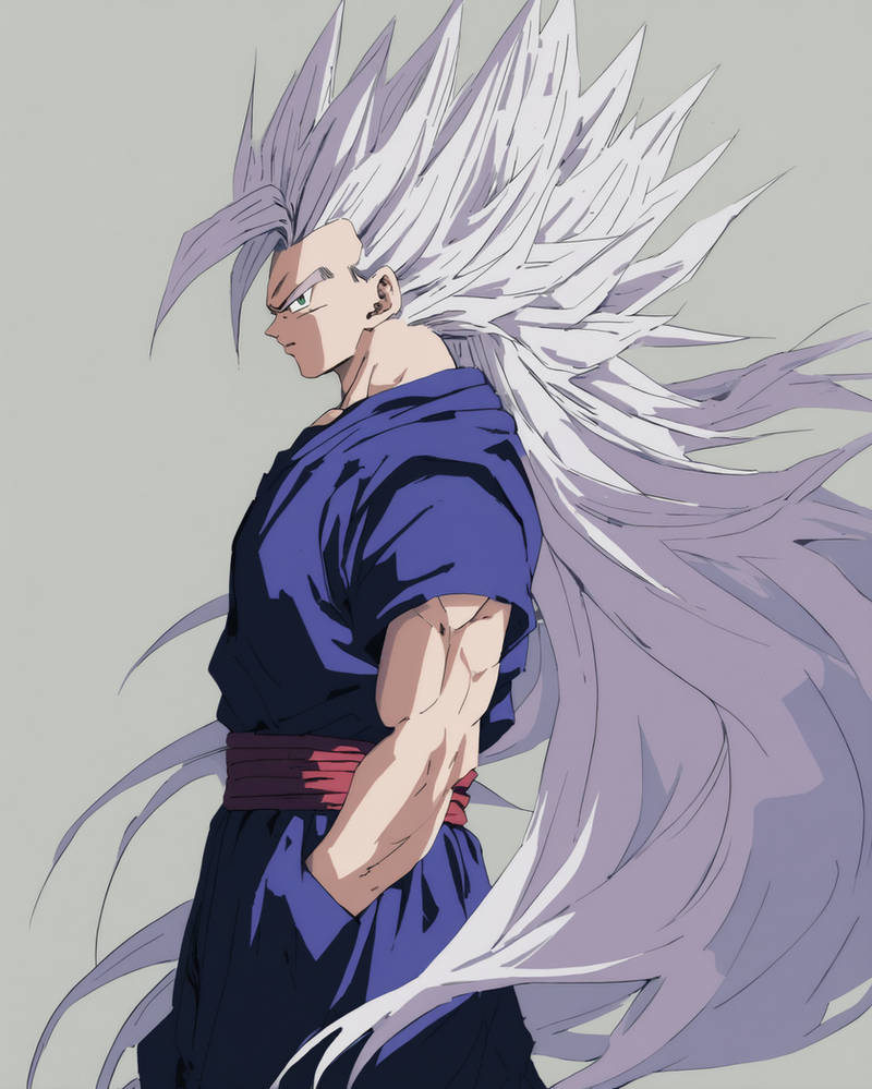 True Gohan Gohan Beast True Form by GigaDiffusion on DeviantArt