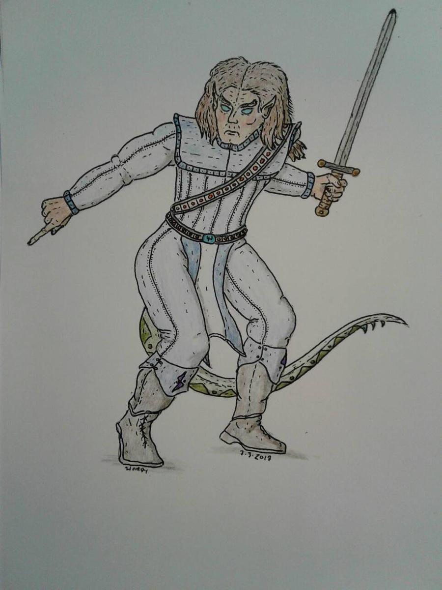 Mutant Draconic Elf