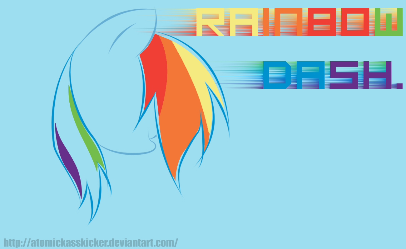 Mane 6 - Rainbow Dash Updated