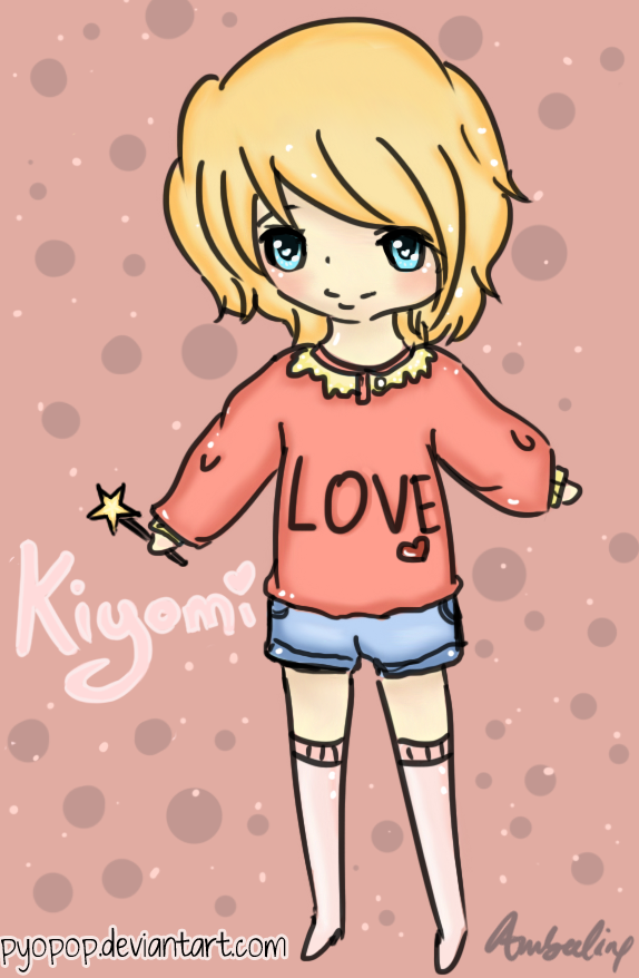 Kiyomi [Mochii-Sama's OC Arttrade]