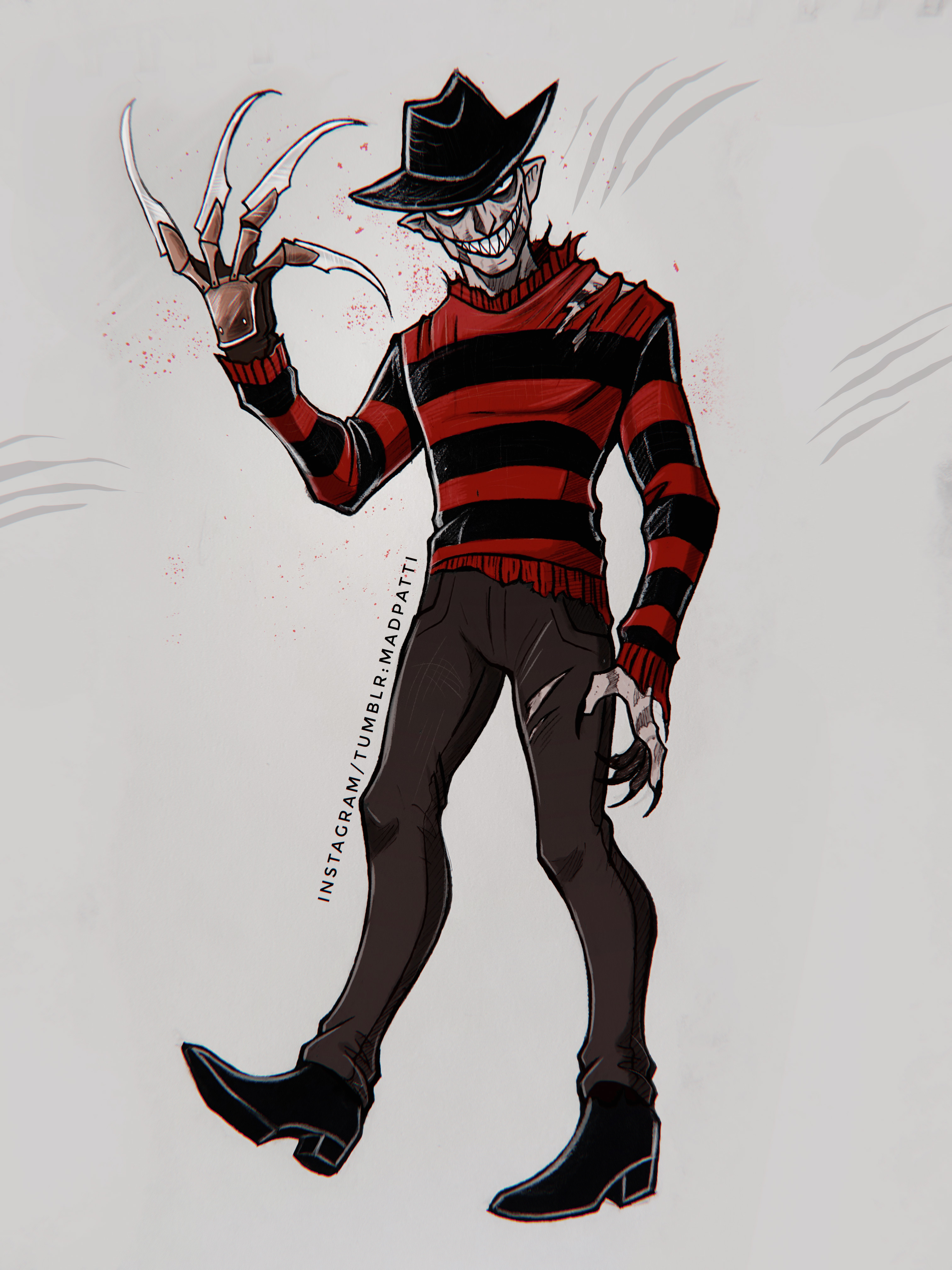 Freddy Krueger by Madpattii on DeviantArt