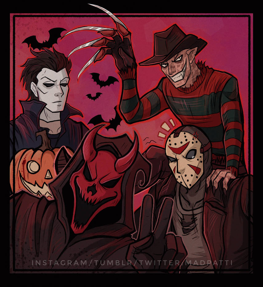 Slasher group photo by Madpattii on DeviantArt