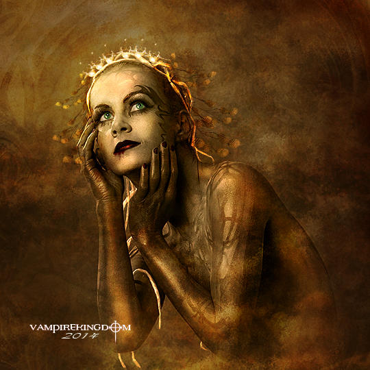 The Golden Nymph by vampirekingdom