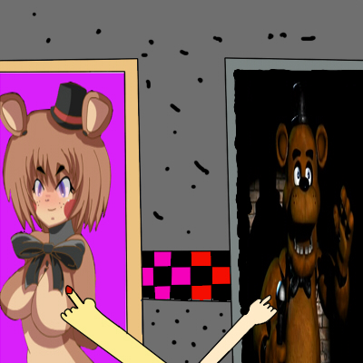 The FNAF Anime Girls get FREAKY.. (Five Nights in Anime Reborn