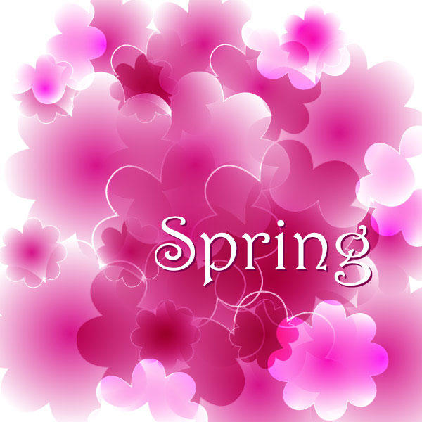 Free Fantasy Spring Pink Vector background by vectorbackgrounds on ...