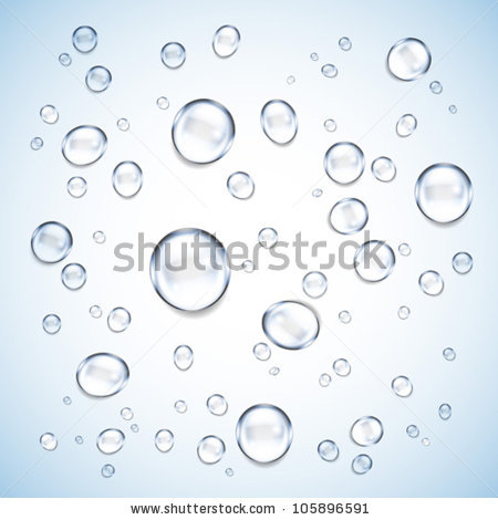 water drops vector background