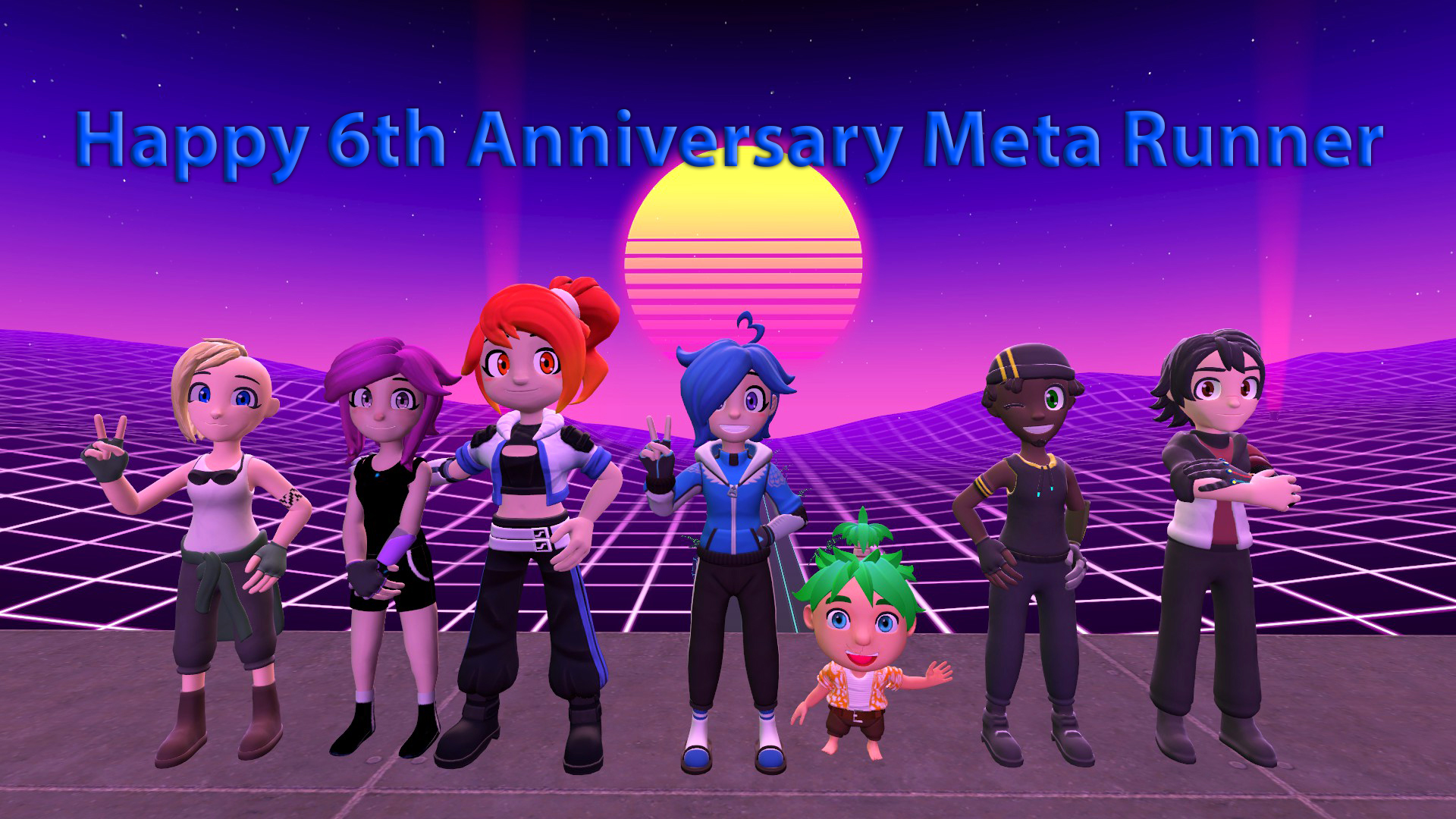 Meta Runner Evolution Happy 6th Anniversary Meta Runner by DavidAndreasyan2003 on DeviantArt