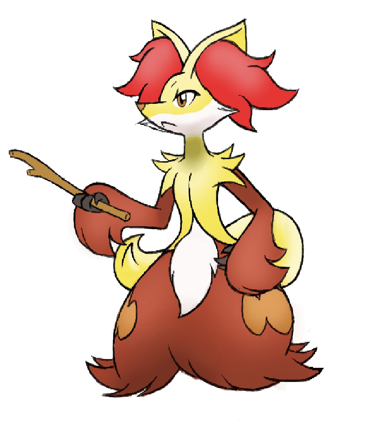Delphox Sticker Delphox by Bman-64 on DeviantArt