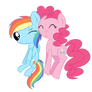 Pinkie and Dashie