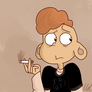 Lars smokes | Steven Universe