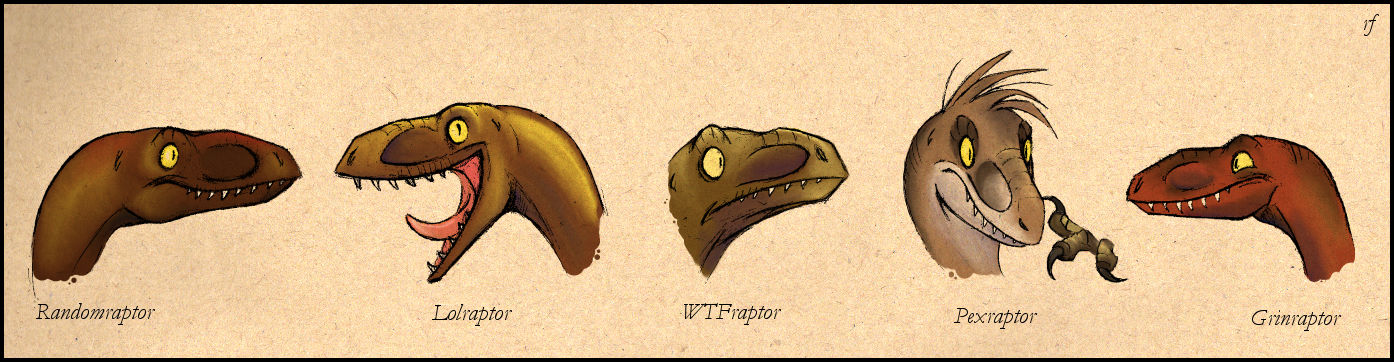 Sensitive Raptor Raptorology by Skia on DeviantArt