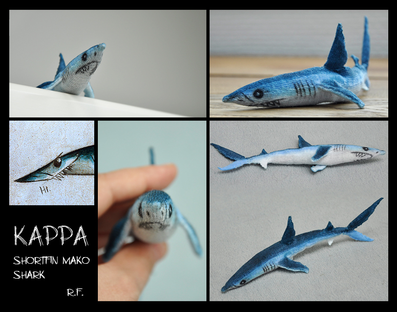 Kappa the Shortfin Mako Shark - Soft Toy