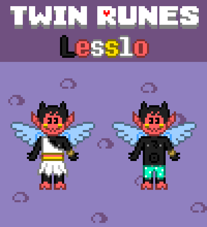 Lesslo Twin Runes Deltarune/Twin Runes: Lesslo (my pixel art style) by ChipperCelery23 on ...