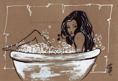 warm up: bubble bath