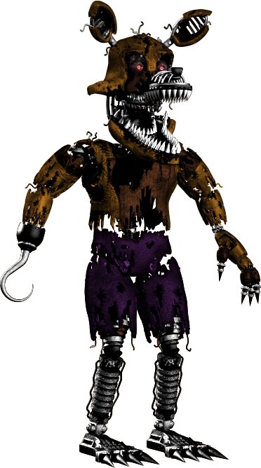 Nightmare Spring Foxy by GooldenBear on DeviantArt