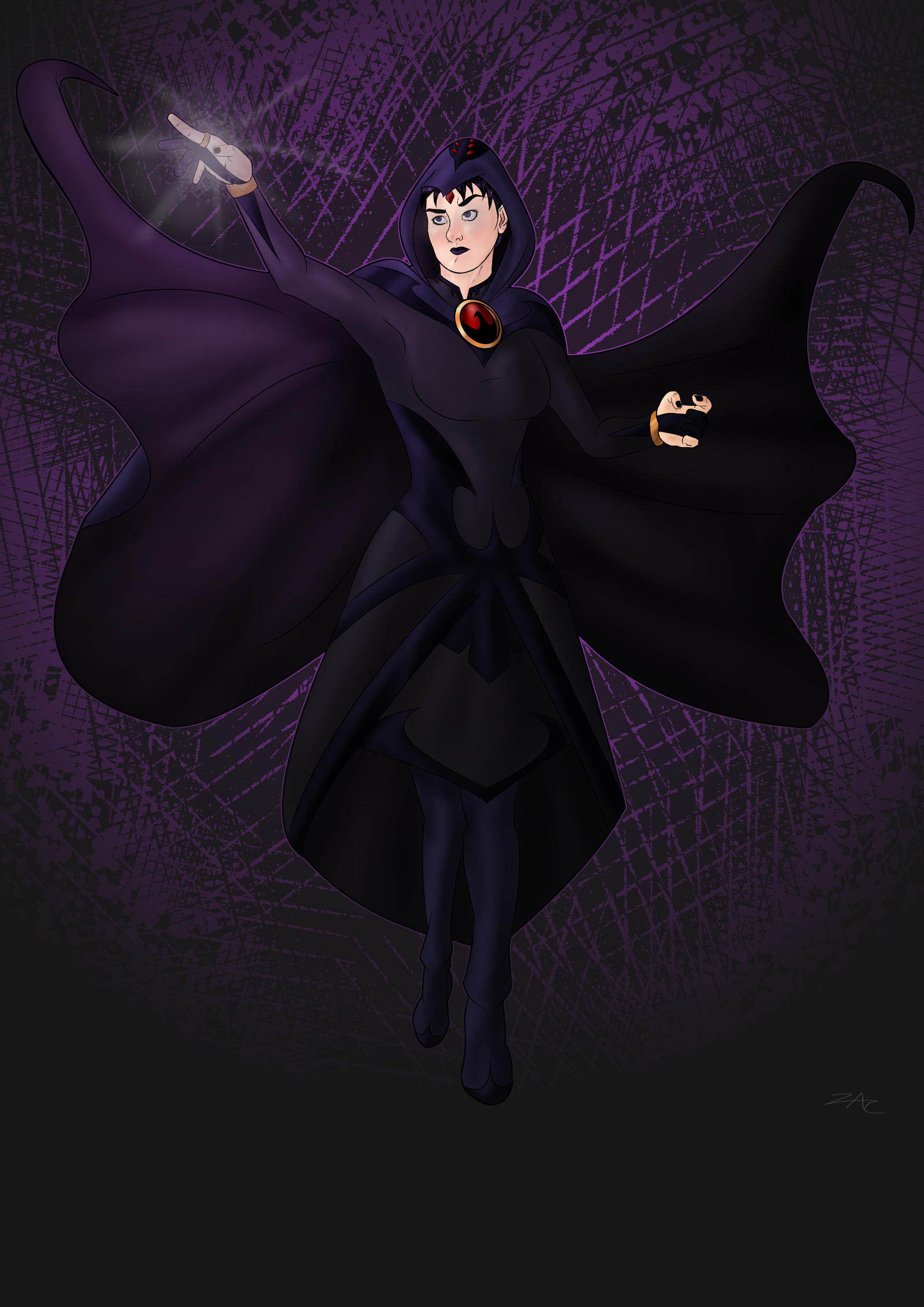 Raven redesign by zclark on DeviantArt