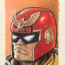 Captain Falcon sketch card