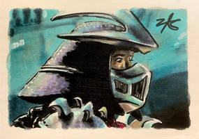 The Shredder sketch card