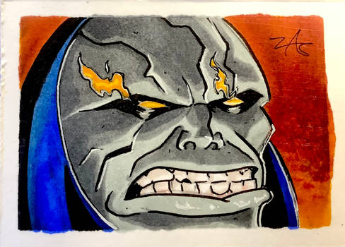 Darkseid Sketch Card