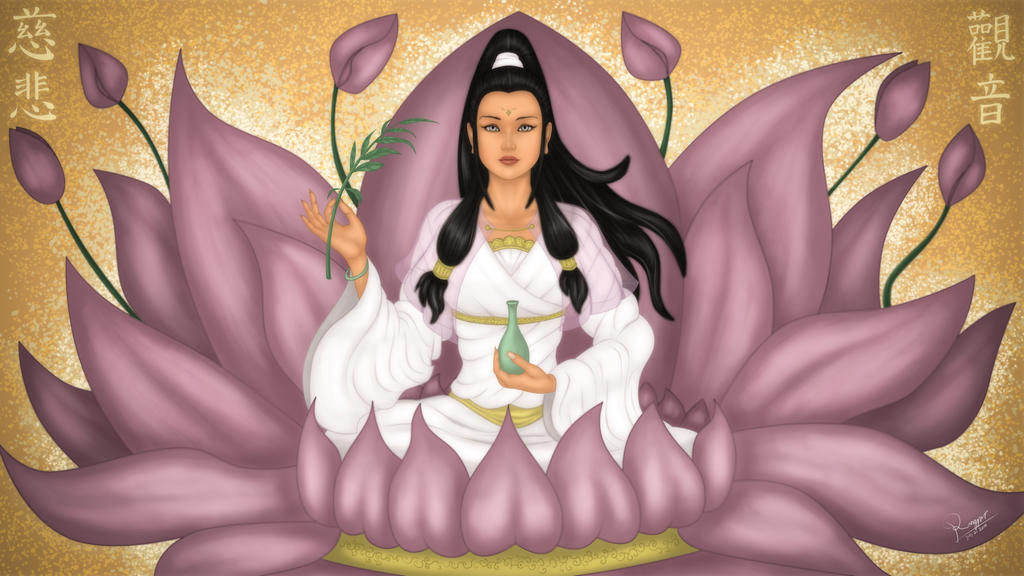 The Avalokitesvara Bodhisattva by ronggo