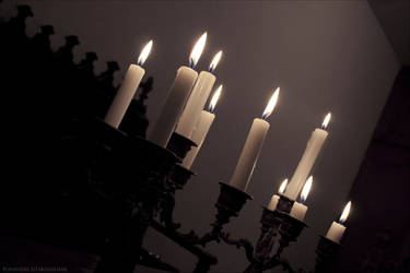 Candlestick by PoussiereObsidienne