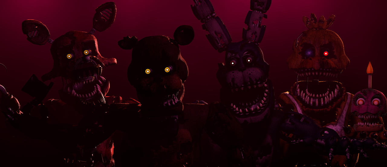 Fredi R Iv Five Nights at Freddy's 4 Poster by GlamFreddy05 on DeviantArt
