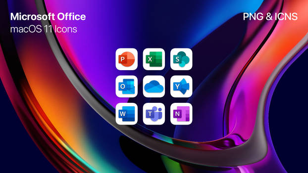 Microsoft Office - macOS 11 Big Sur Icons