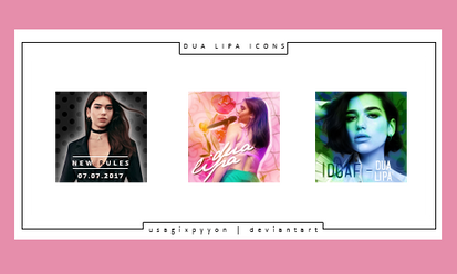 Dua Lipa Icons