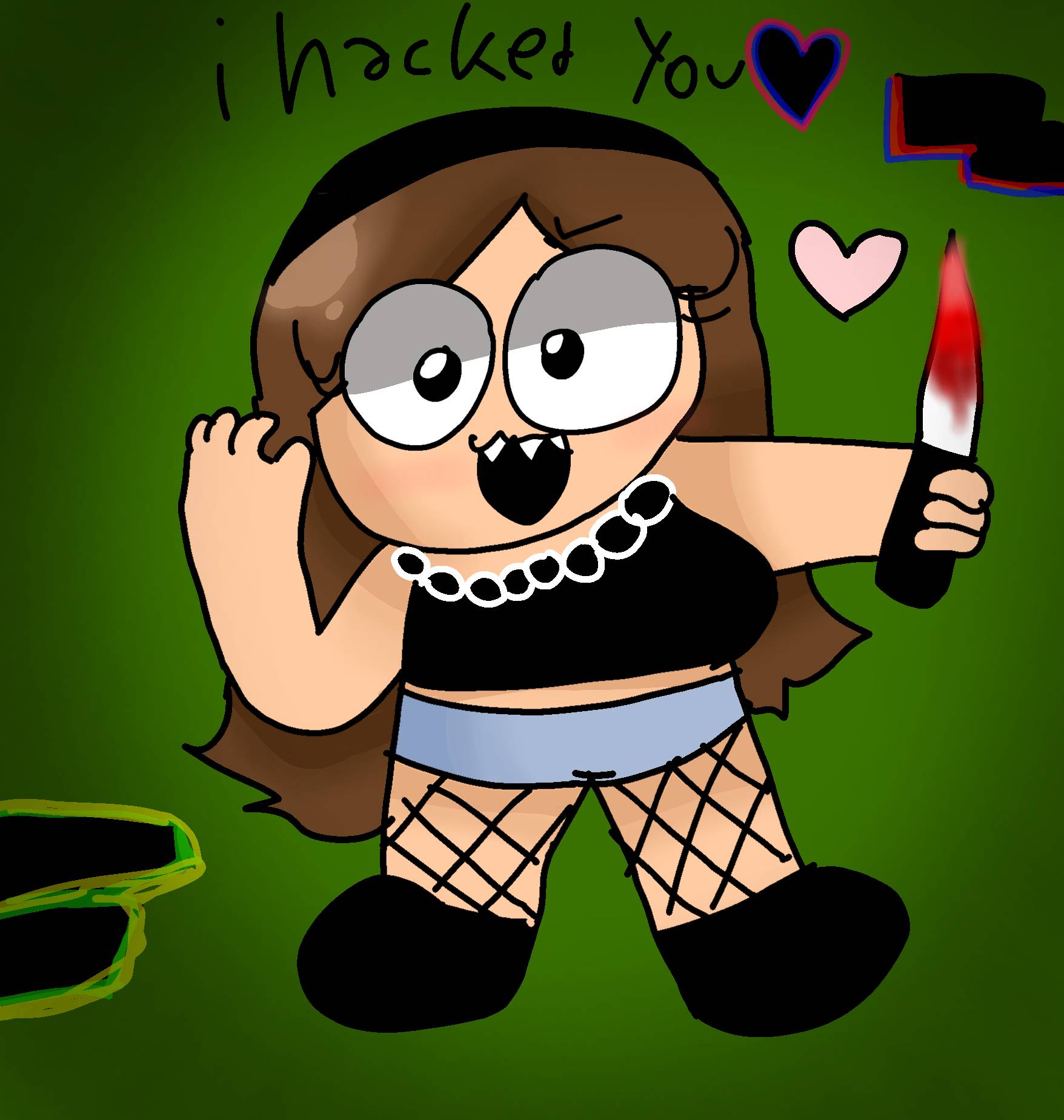 Jenna hacker from roblos by fluffythecatmeow on DeviantArt