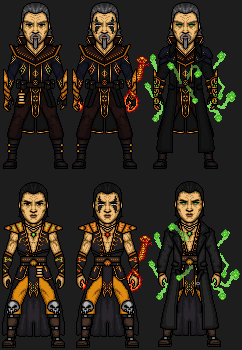 Shang Tsung Mk3 Sitting Animation by mkfreak89 on DeviantArt