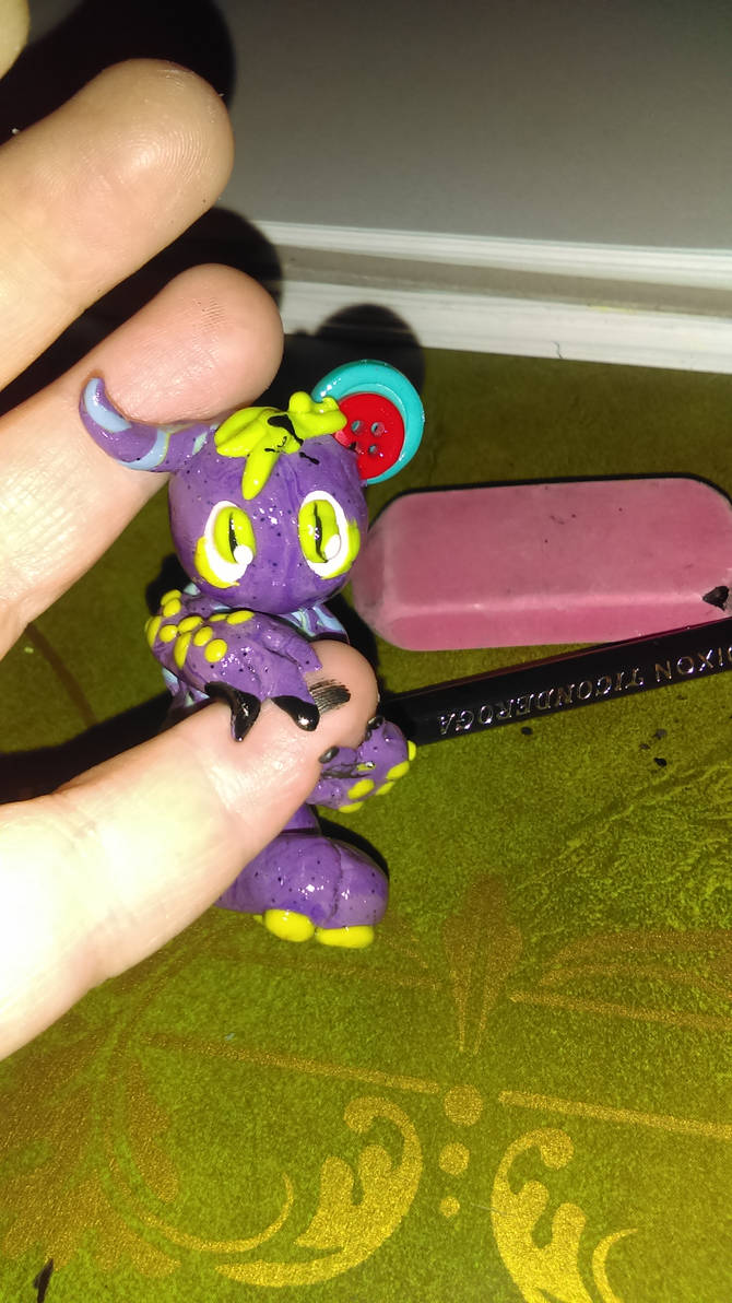 Cute little monster~ by ArtsyandStripey on DeviantArt