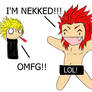 Axel is NEKKED OMG