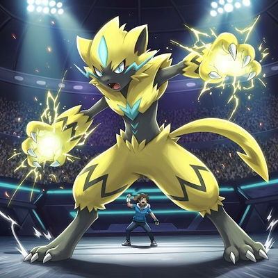 Zeraora Rought Battle me and zeraora on turnament by MFAart123 on DeviantArt