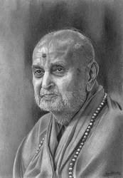 Pramukh Swami Maharaj.