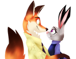 Zootopia. Nick/Judy. by floppytheshipper