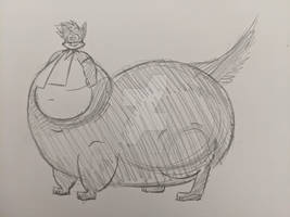 Eclipse The Fat Wolf-taur