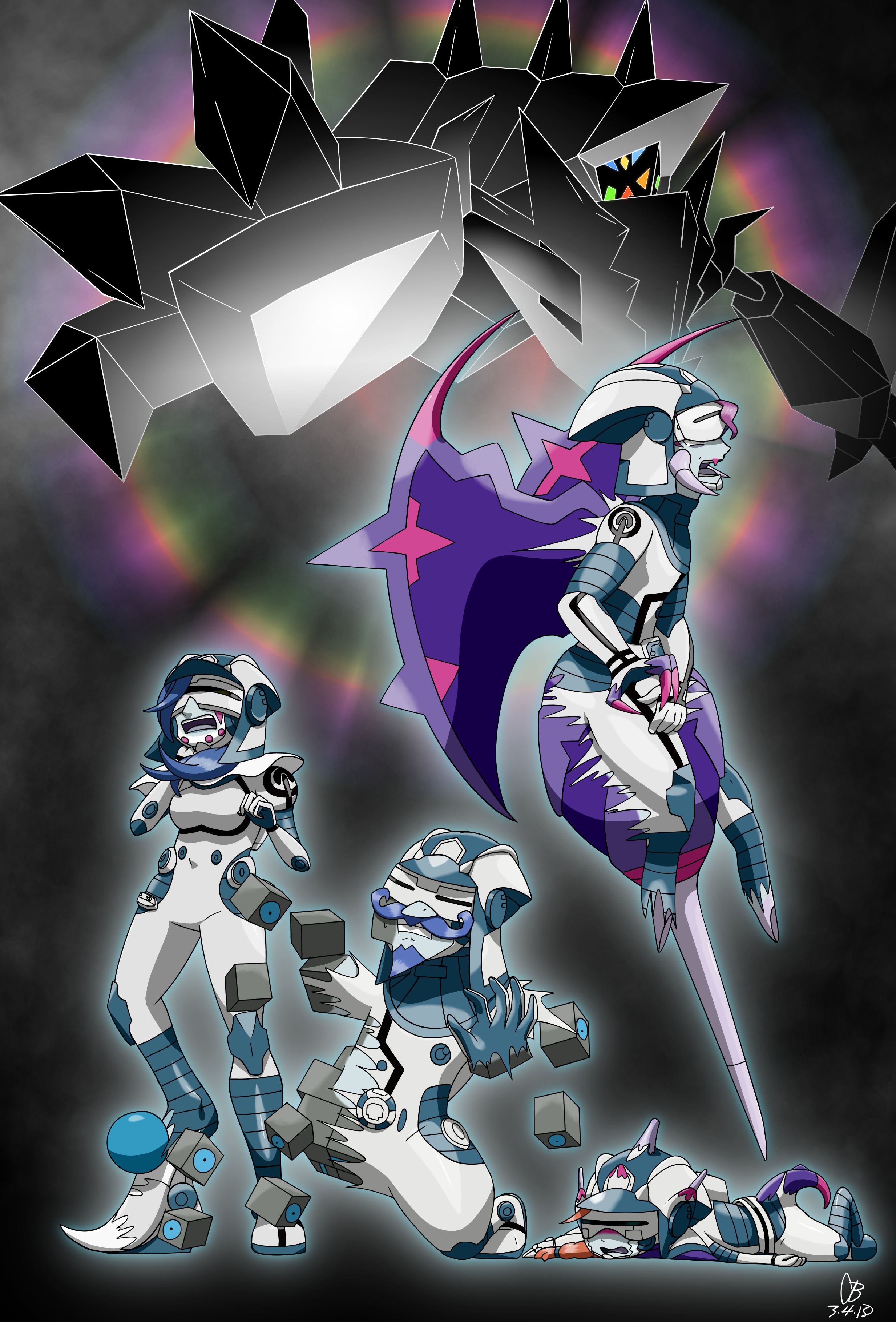 Ultra Beast Gijinkas by JinchuurikiHunter.deviantart.com on @DeviantArt