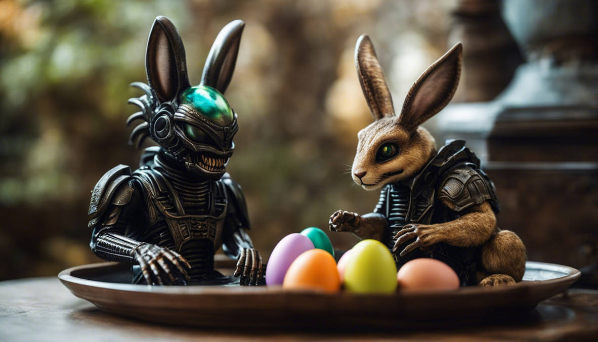 Xenomorph Easter bunny by HR Giger by Redemtor on DeviantArt