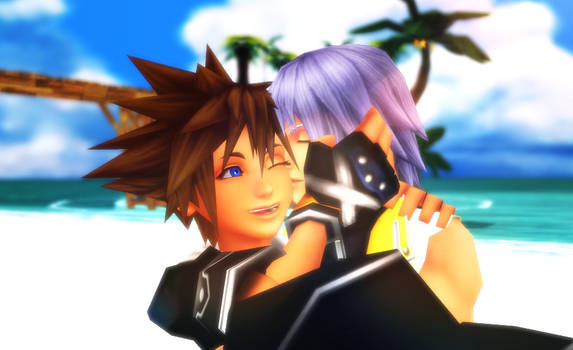 (MMD x KH Soriku) Kiss~