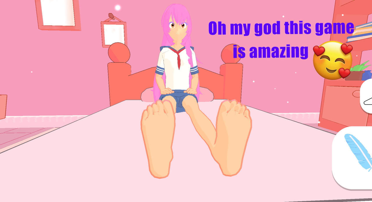Girls feet tickling
