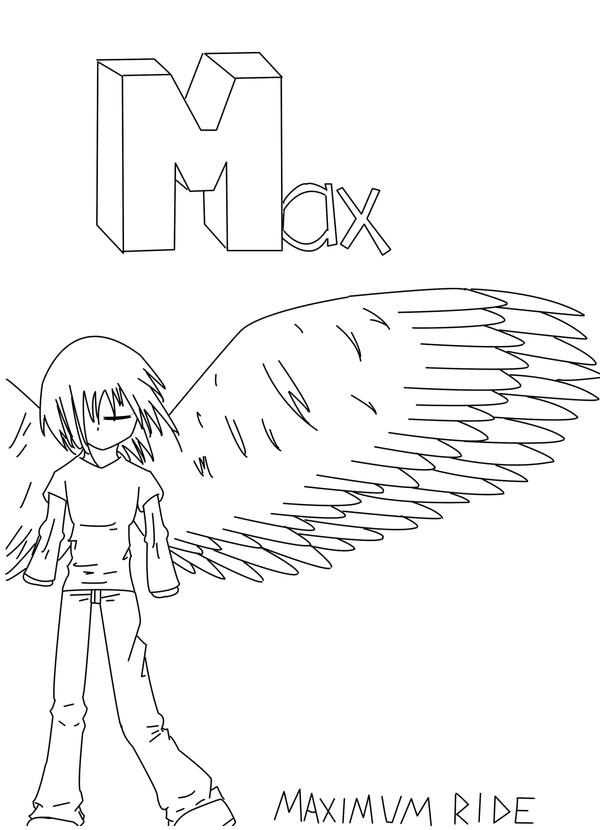 Maximum Ride Color Pages Maximum Ride by OstentatiousNature on DeviantArt