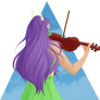 CC Playing the violin