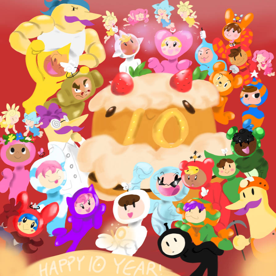 Happy 10 Year Anniversary, The Denpa Men! by XxSonicxMasterxX on DeviantArt