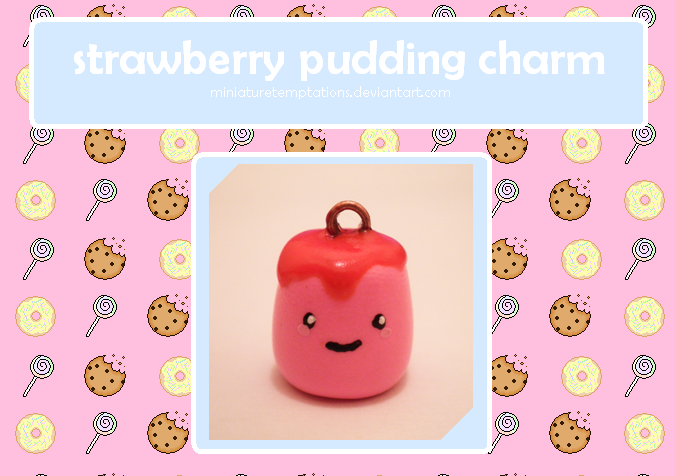 strawberry pudding charm