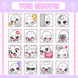 YCH EMOTES COMMISSIONS | SETPRICE