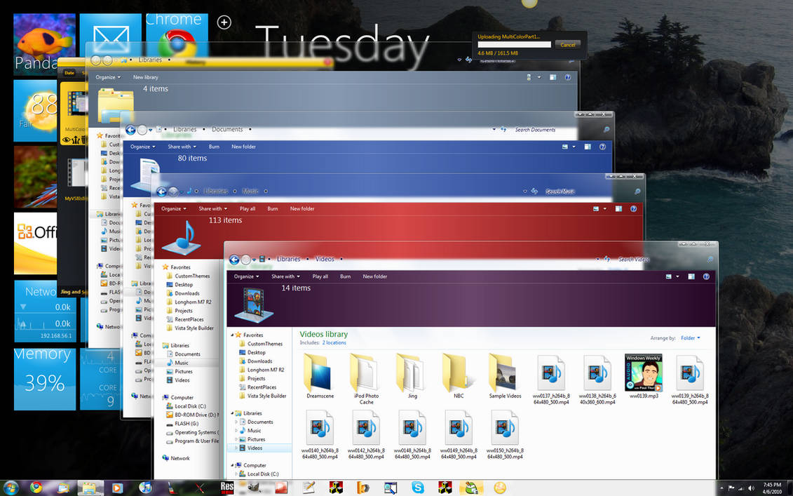 Multi Color Command Bar in R2 by longhornfusion on DeviantArt