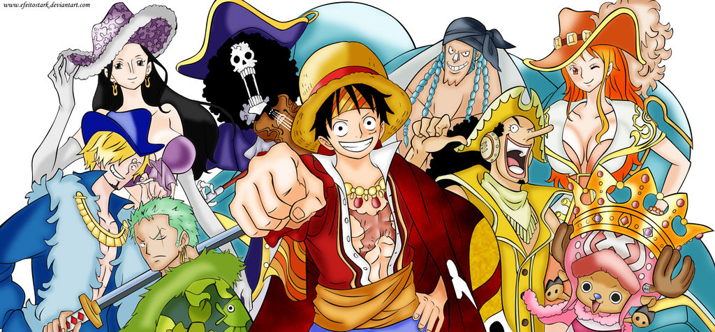 Straw Hat Crew - One Piece by souzaclucas on DeviantArt