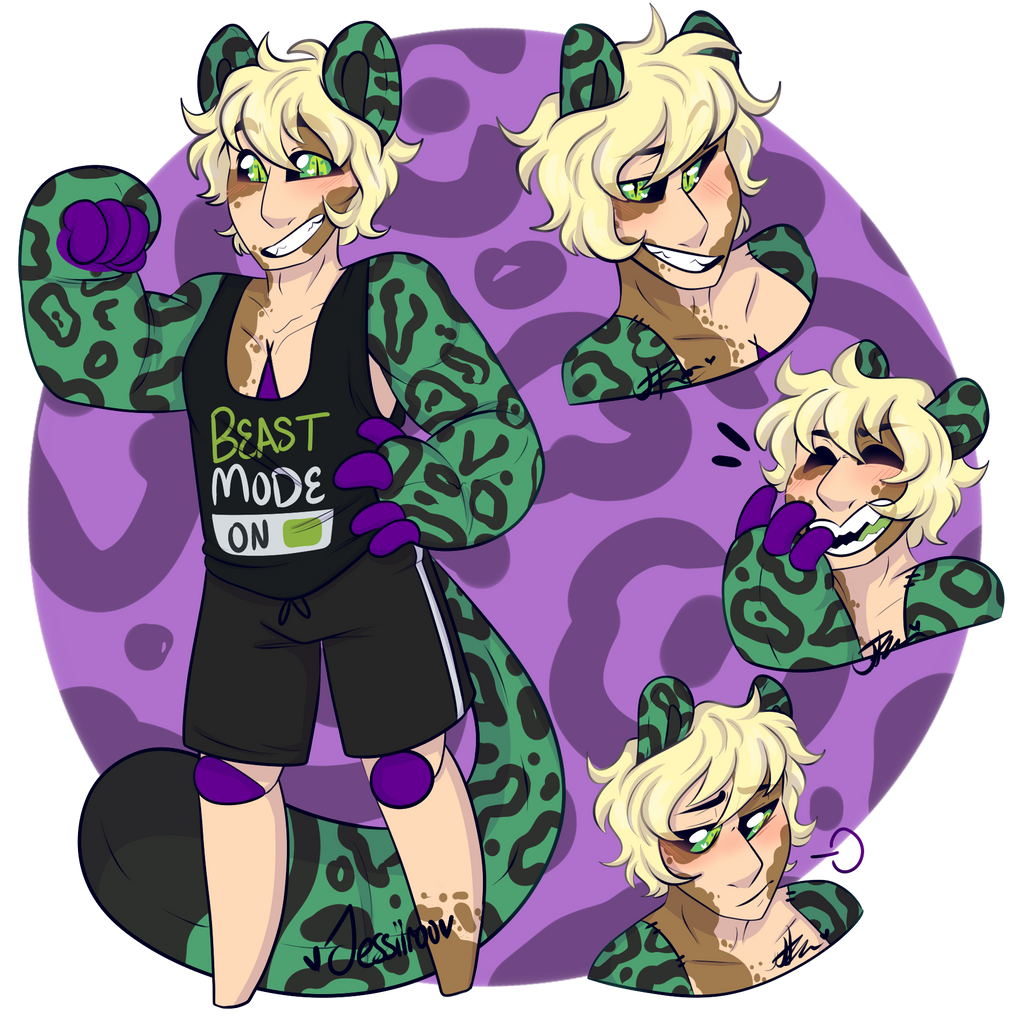 Buff Boy by JessiiRoo on DeviantArt